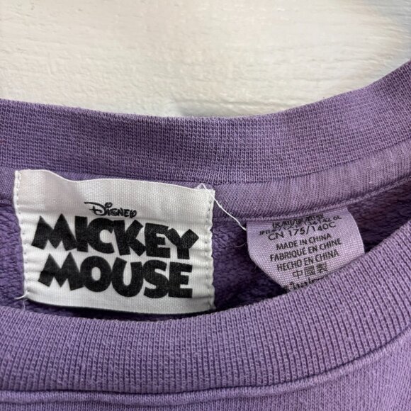 Walt Disney World Mickey Mouse Purple Tie Dye Sweatshirt - Picture 3 of 4